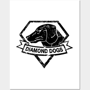 Diamond (Black) Posters and Art